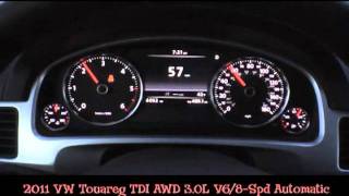 2011 VW Touareg TDI 060 MPH [upl. by Melessa]