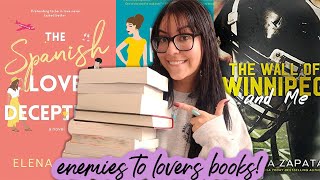 ENEMIES TO LOVERS BOOK RECOMMENDATIONS [upl. by Yldarb]