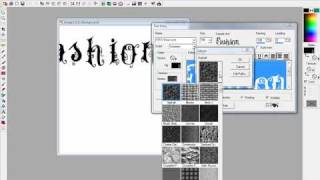 Paint Shop Pro Text Tool [upl. by Gefen180]