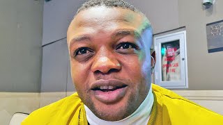 ILUNGA MAKABU SAYS HE WILL KNOCK OUT CANELO ALVAREZ QUESTIONS IF HE CAN TAKE HIS PUNCH [upl. by Nuy]