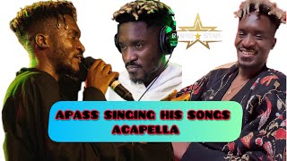 APASS SINGING HIS SONGS IN ACAPELLA VERSION ❤️ [upl. by Tudor]