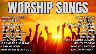 Top Worship Songs 2024  Special Hillsong Worship Songs Playlist 2024  Goodness Of God [upl. by Emmye59]