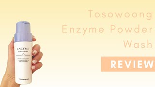 Tosowoong Enzyme Powder Wash Review [upl. by Shantha364]