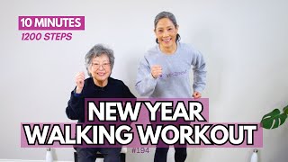 10 Minute Walking Workout for Seniors Beginner Friendly  Gentle Walk [upl. by Edwyna]