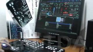 MEZCLADOR CONTROLADOR DJTECH IMIX QUEEN INSTRUMENTOS MUSICALES [upl. by Doralia]