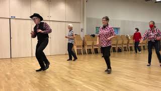 Linedance träning  För Pensionärer [upl. by Elynad]