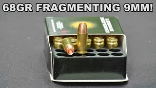 68gr Controlled Fracturing 9mm Lehigh Defenses Hyper Velocity Machined Hollowpoint [upl. by Euhsoj]