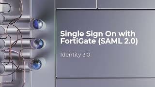 Fortigate SSO with Identity [upl. by Sredna]