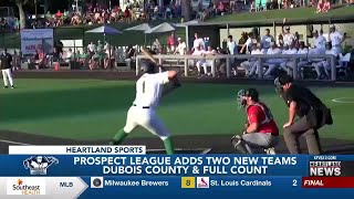 Prospect League adds two new teams Dubois County amp Full Count Rhythm [upl. by Marsden]