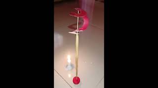 ExperimentThe Candle Vacuum Experiment experiment fyp diy lifehacks [upl. by Ramyar]