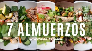 UNA SEMANA DE ALMUERZOS SALUDABLES  Nuevas recetas Michela Perleche [upl. by Simpkins]