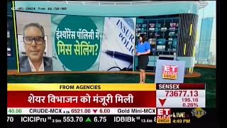 Pankaj Gupta MD amp CEO Pramerica Life Insurance Live on ET Now Swadesh [upl. by Anirtep]