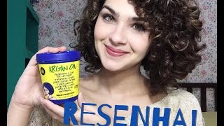 RESENHA MÁSCARA ARGAN OIL  Lola [upl. by Ecinreb]