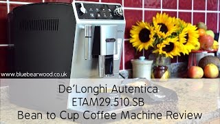 DeLonghi Coffee Machine ETAM29510SB Review  A Brilliant Coffee machine For The Home advert [upl. by Aliuqa]