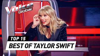 The BEST Covers of TAYLOR SWIFT songs on The Voice [upl. by Ycniuqal]