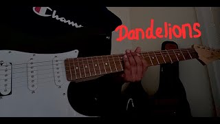 Dandelions electric guitar cover [upl. by Gabbey252]