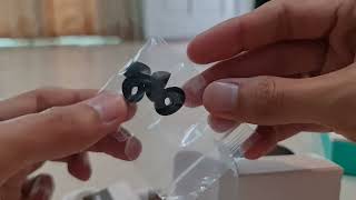 Unboxing USAMS XD18 In Ear Bluetooth BT TWS Earphones [upl. by Winsor]