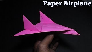 Origami Airplane  How To Make An Origami Paper Airplane That Flies Far  3 [upl. by Alphonso]