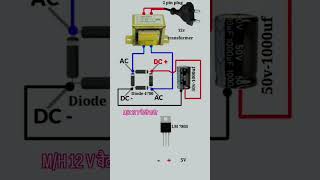 Transformer se battery charger kaise banaye house electrican modal home new viralvideo [upl. by Deste]