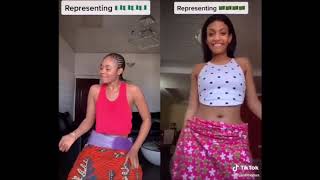 BEST TIK TOK AFRICAN WAIST CHALLENGE COMPILATION [upl. by Ffoeg]