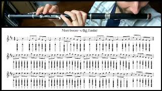 Tuto Irish Flute  Morrissons Jig Emin [upl. by Levram]