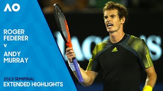 Roger Federer v Andy Murray Extended Highlights  Australian Open 2013 Semifinal [upl. by Marcellus162]