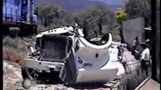 ACCIDENTE DE TREN PUEBLA 1998 [upl. by Klehm]