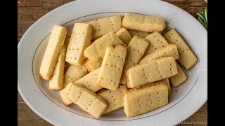 Homemade Shortbread Cookies [upl. by Firestone345]