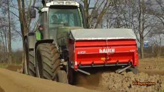 Fendt 820 Vario beim Spargel aufdämmenHD [upl. by Starlin749]