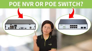 PoE NVR vs PoE Switch Which is Right for Your Surveillance System [upl. by Ahsitel]