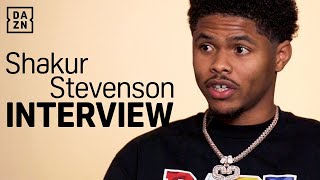 Shakur Stevenson Opens Up On Promotional Future amp Hits Back At Boring Criticism [upl. by Recor]