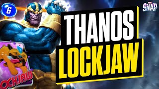 Can Lockjaw Unlock Thanos Full Power  Breakdown amp Gameplay  Marvel Snap [upl. by Dnomsed]