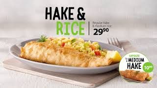 Fishaways Hake amp Rice Meal [upl. by Rosalinda]