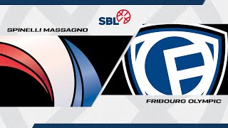 SB League  Day 20 MASSAGNO vs FRIBOURG [upl. by Tybie546]