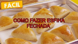 COMO FAZER ESFIHA FECHADA [upl. by Jonny831]