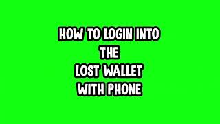 How to Find Lost Crypto Wallet New Free Crypto Wallet Finder Link İn Description [upl. by Kieryt588]