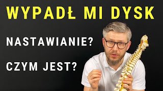 NASTAWIANIE KRĘGOSŁUPA  „wypadnięty dysk” a manipulacja stawowa  dr n med Marcin Wytrążek [upl. by Ahsemac]