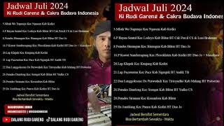 Jadwal Ki Rudi Gareng Juli 2024 Wayang kulit [upl. by Claudia499]