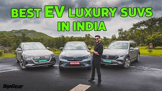 The Best of Luxury EV SUVs in India  Audi eTron 55 vs Mercedes Benz EQB vs Volvo XC40 Recharge [upl. by Atekehs]