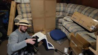 Branch ergonomic chair unboxing assembly and first impressions [upl. by Ecirted]