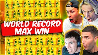 BIG BAMBOO MAX WIN Top 7 World Record Biggest Wins Ayezee xQc Roshtein [upl. by Daahsar]