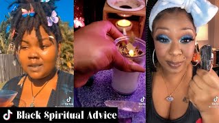 Advice amp Inspo From Black Spiritual Girls  Black Girl TikTok [upl. by Ydnirb]