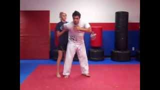 Choking Defense by Nishime Karate a Cincinnati Martial Arts School [upl. by Assenav607]