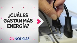 CONSEJOS PARA AHORRAR ¿Cuáles son los electrodomésticos que consumen más energía  CHV Noticias [upl. by Demb]