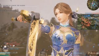 Dynasty Warriors 9  Zhang Chunhua  Open World Free Roam Gameplay PS4 HD 1080p60FPS [upl. by Saxela]