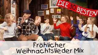 ⛄️ Fröhlicher Weihnachtslieder Mix für Kinder  Kinderlieder [upl. by Nylac]