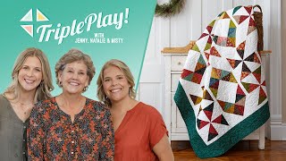 Triple Play How to Make 3 NEW Clearly Perfect Quilts  Free Quilting Tutorial [upl. by Ym]