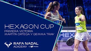 Hexagon Cup Martita Ortega y Gemma Triay debutan con victoria [upl. by Naul]