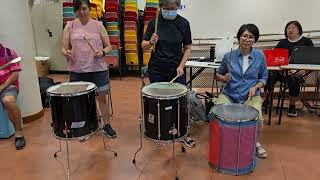 Though We Are Many  Surdo Drum  Tue Session 15 Oct 2024 [upl. by Nylyahs]