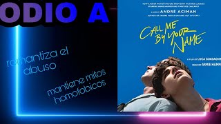 Call me by your name no merece ser un icono LGBT [upl. by Churchill]